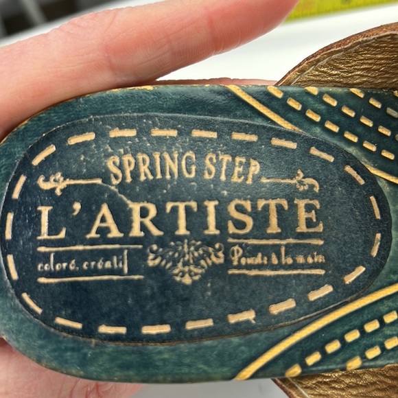 SpringStep L'Artiste Open Toe Slip on heels size  40 - Picture 6 of 9